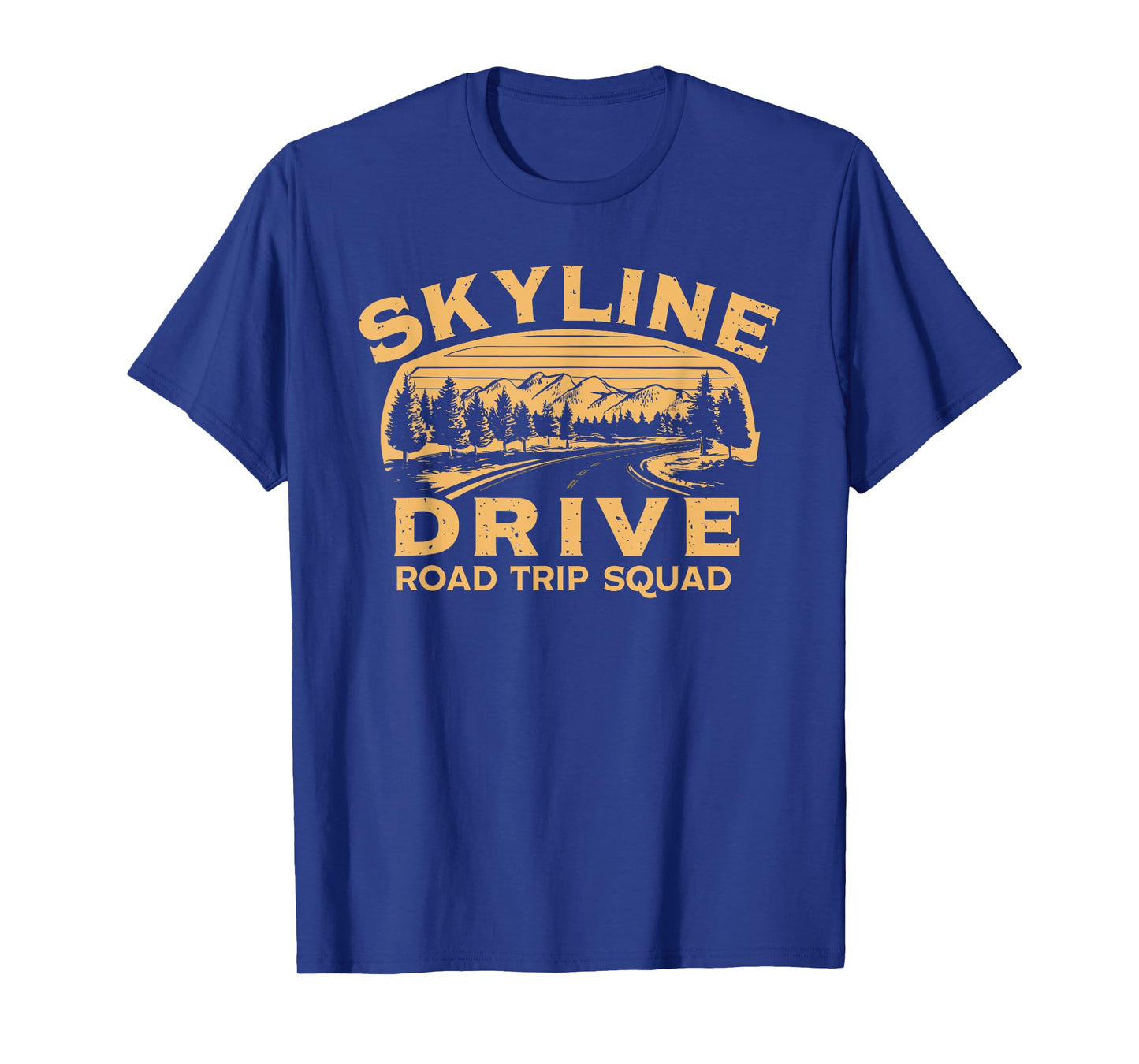 Skyline Drive Road Trip Squad Travel Souvenir T-Shirt
