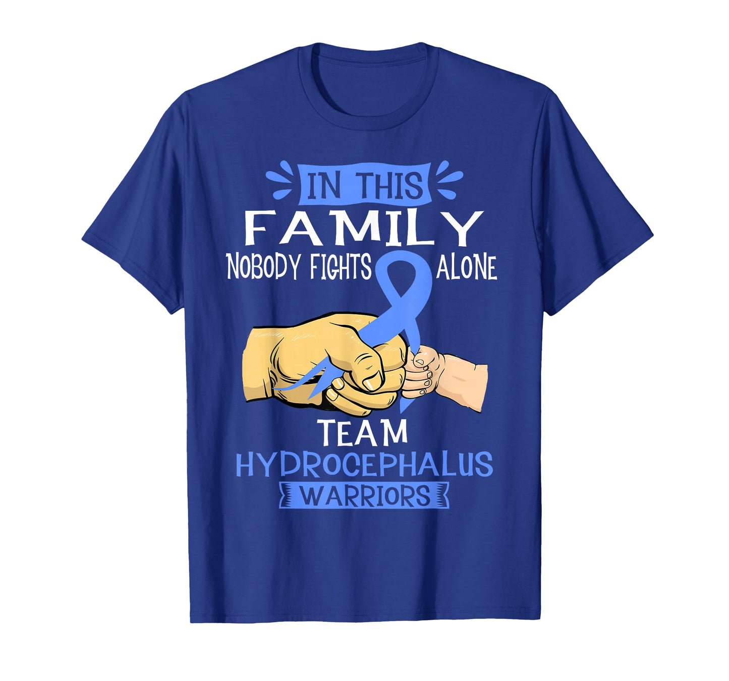 Nobody Fights Alone Team Hydrocephalus Warrior Shirt T-Shirt