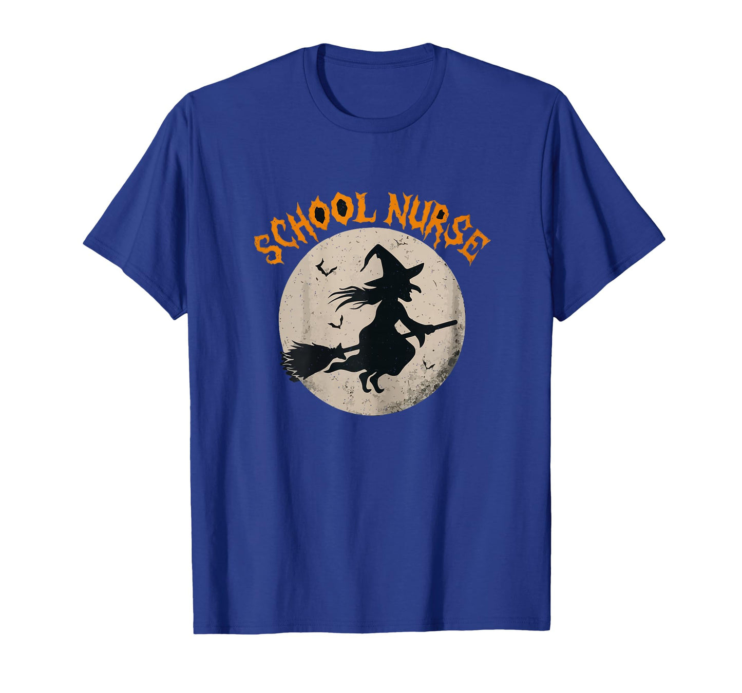 School Nurse Halloween Witch RN Nursing Spooky Season T-Shirt