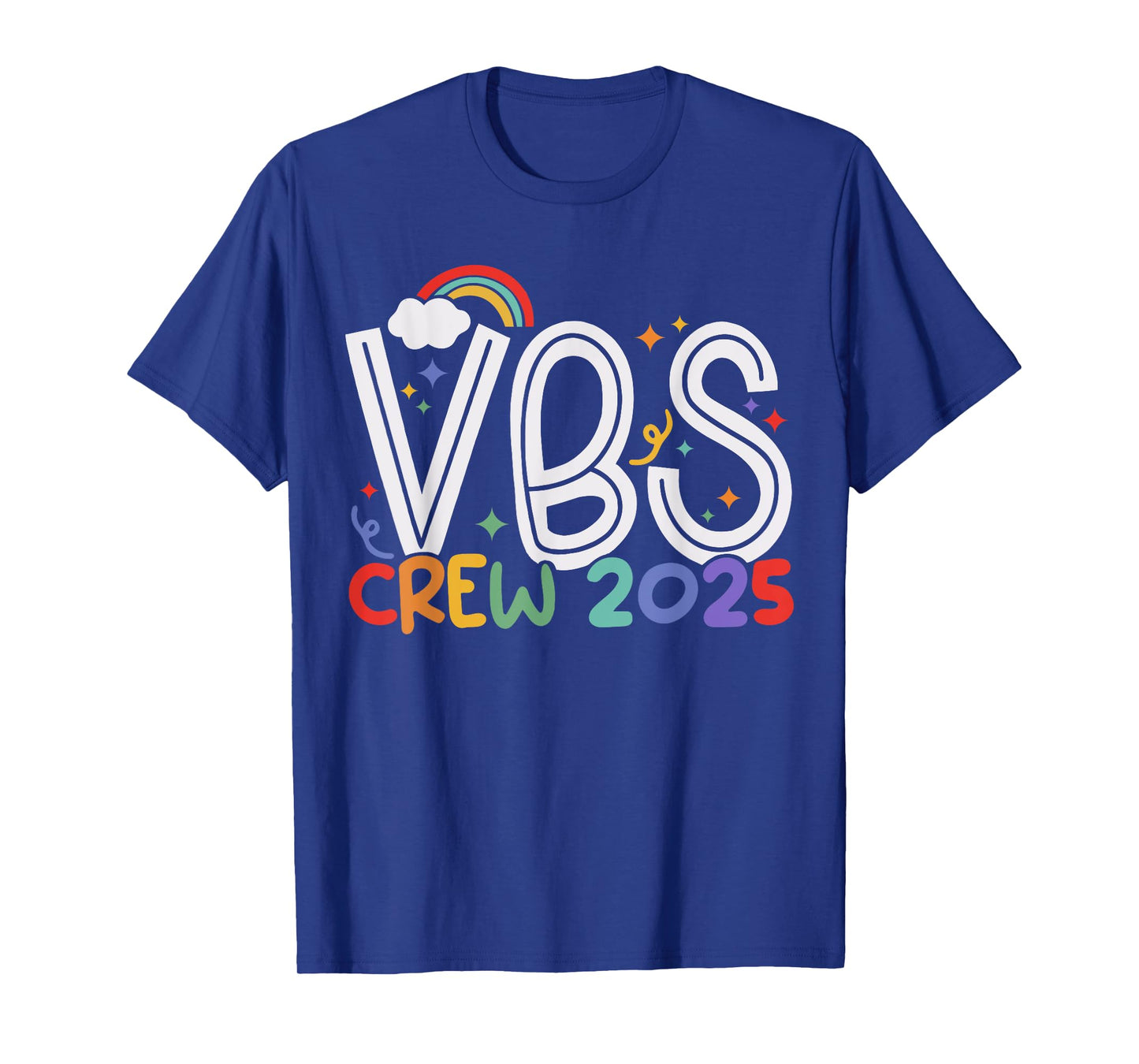 VBS 2025 VBS Crew Summer Camp Vacation Bible School T-Shirt