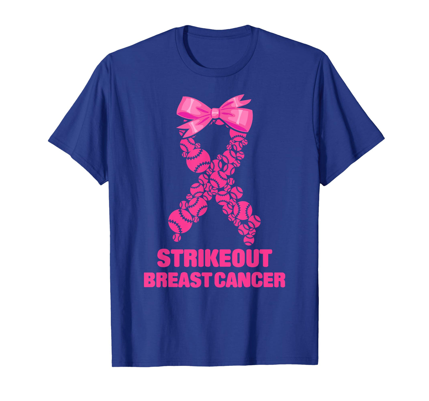 Strike Out Breast Cancer Awareness Softball Fighters T-Shirt