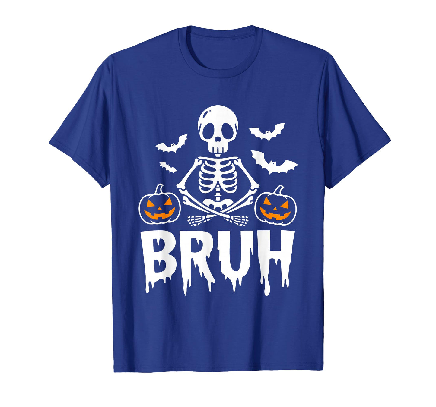 Halloween Skeleton Video Gaming Gamer Teens Youths Boys Men T-Shirt