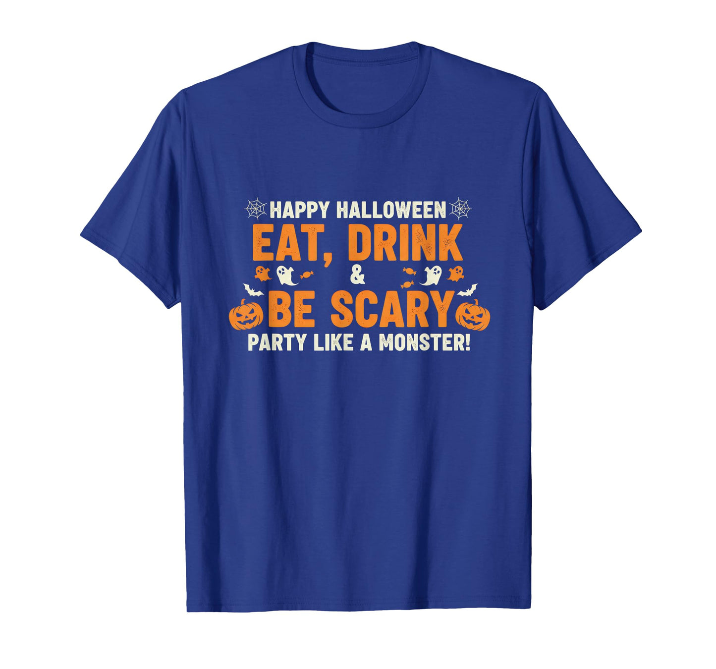 Party Like A Scary Monster Funny Halloween Trick or Treat T-Shirt