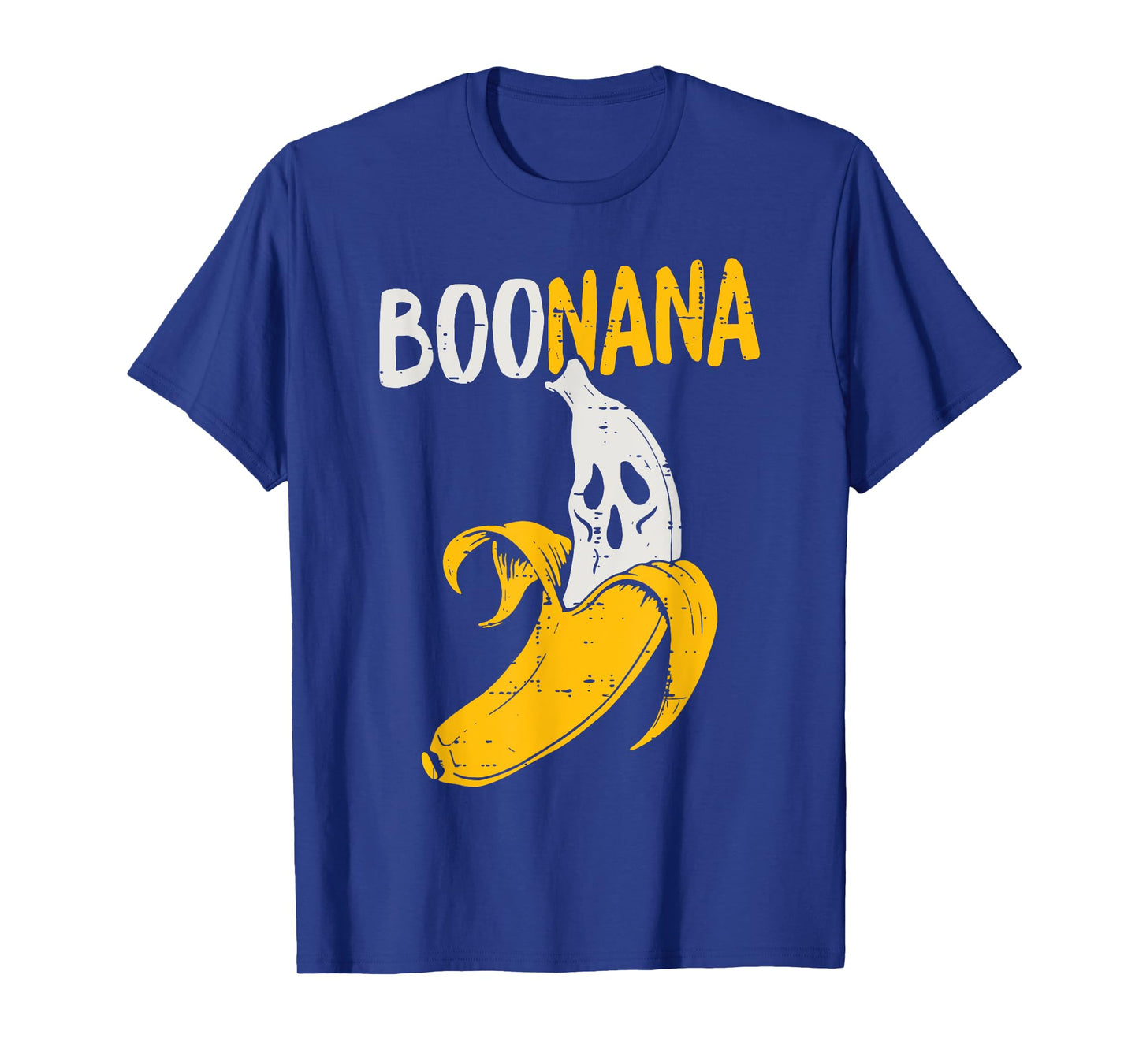 Cute Ghost Banana Halloween Costume Funny Kids Women Boonana T-Shirt