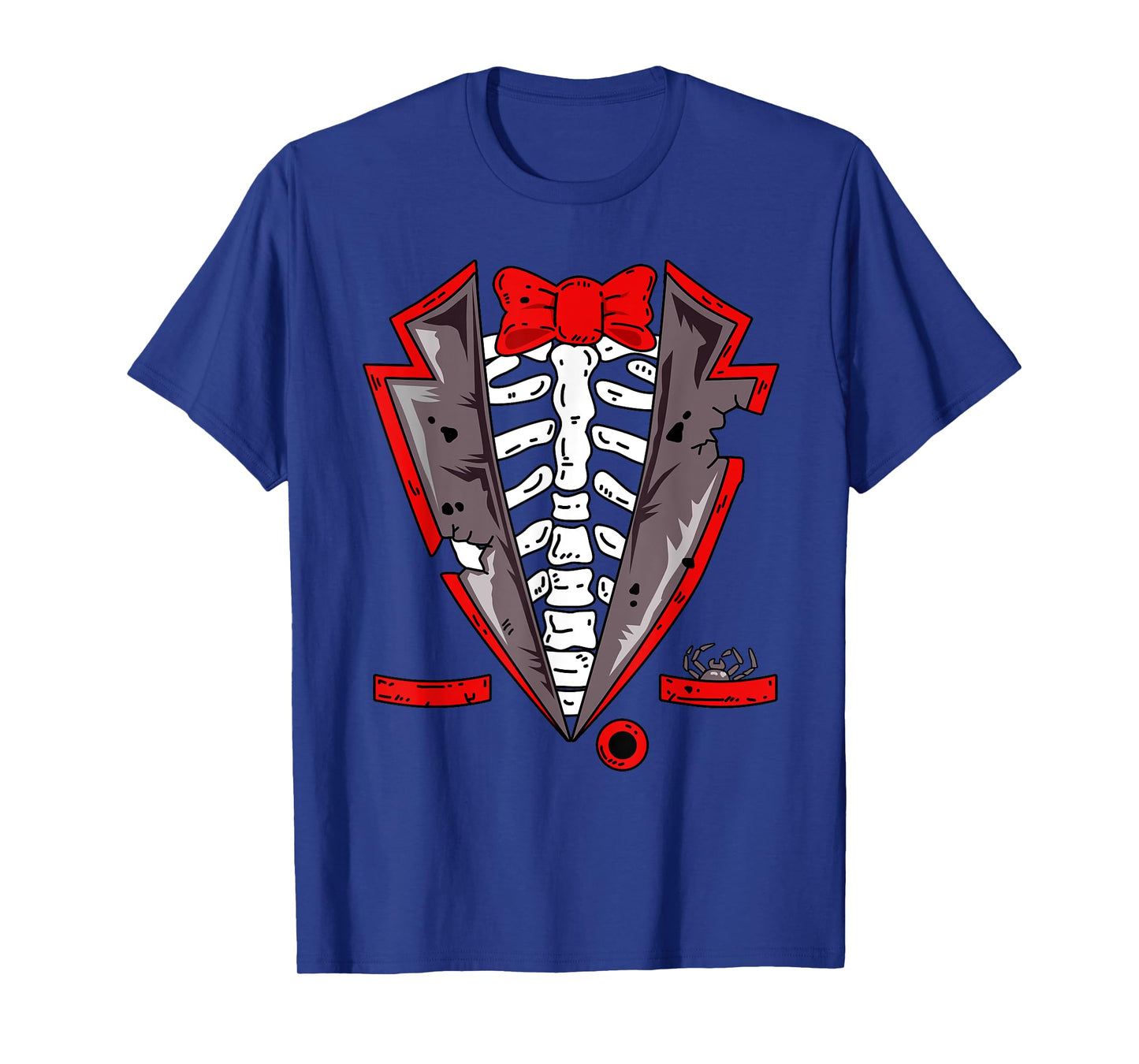 Halloween Skeleton Tuxedo Costume Gift T-Shirt