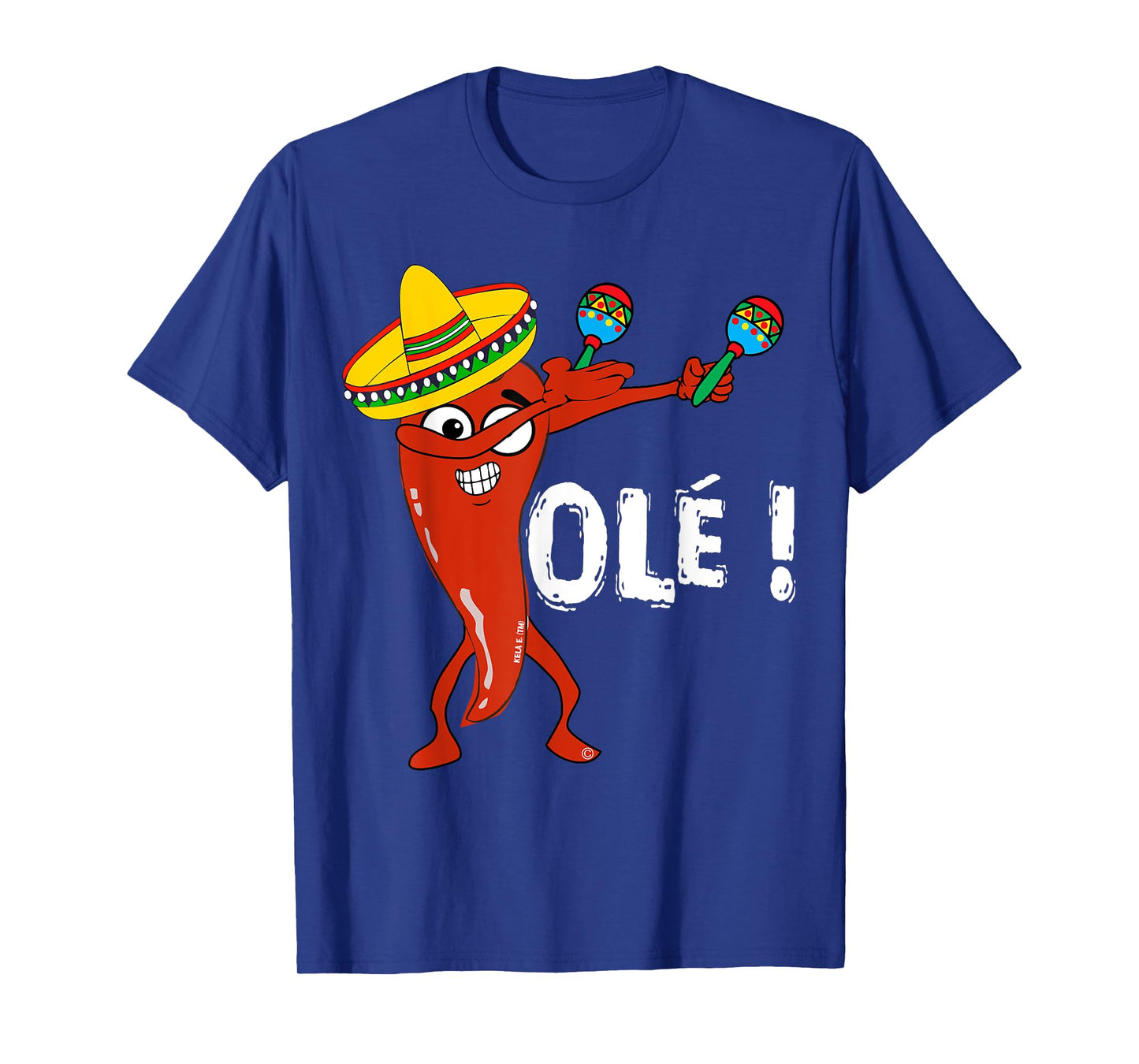 Cinco De Mayo Shirt For Men Women Dancing Chili Pepper Ole T-Shirt