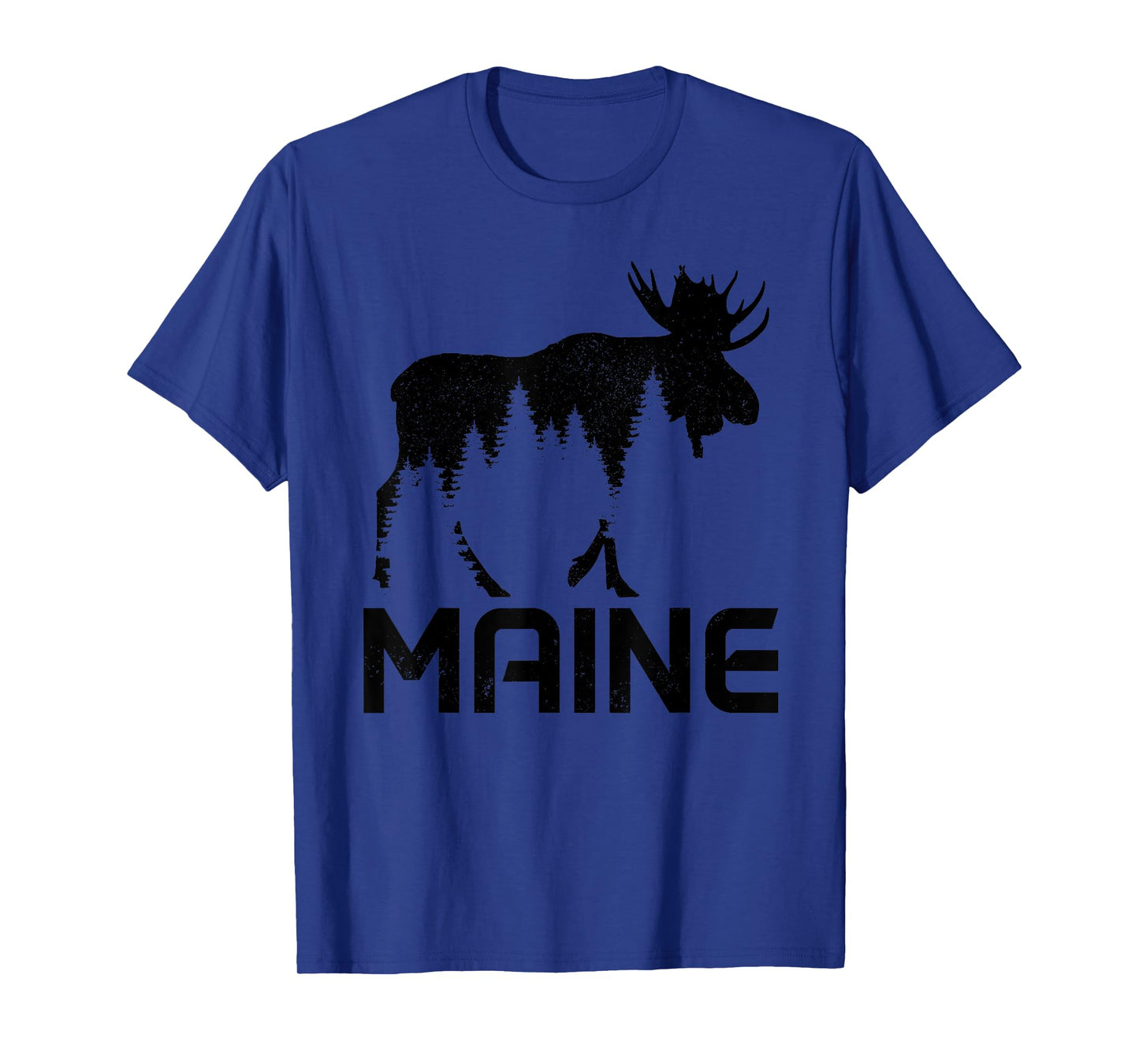 Maine Vintage Moose Souvenir T-Shirt