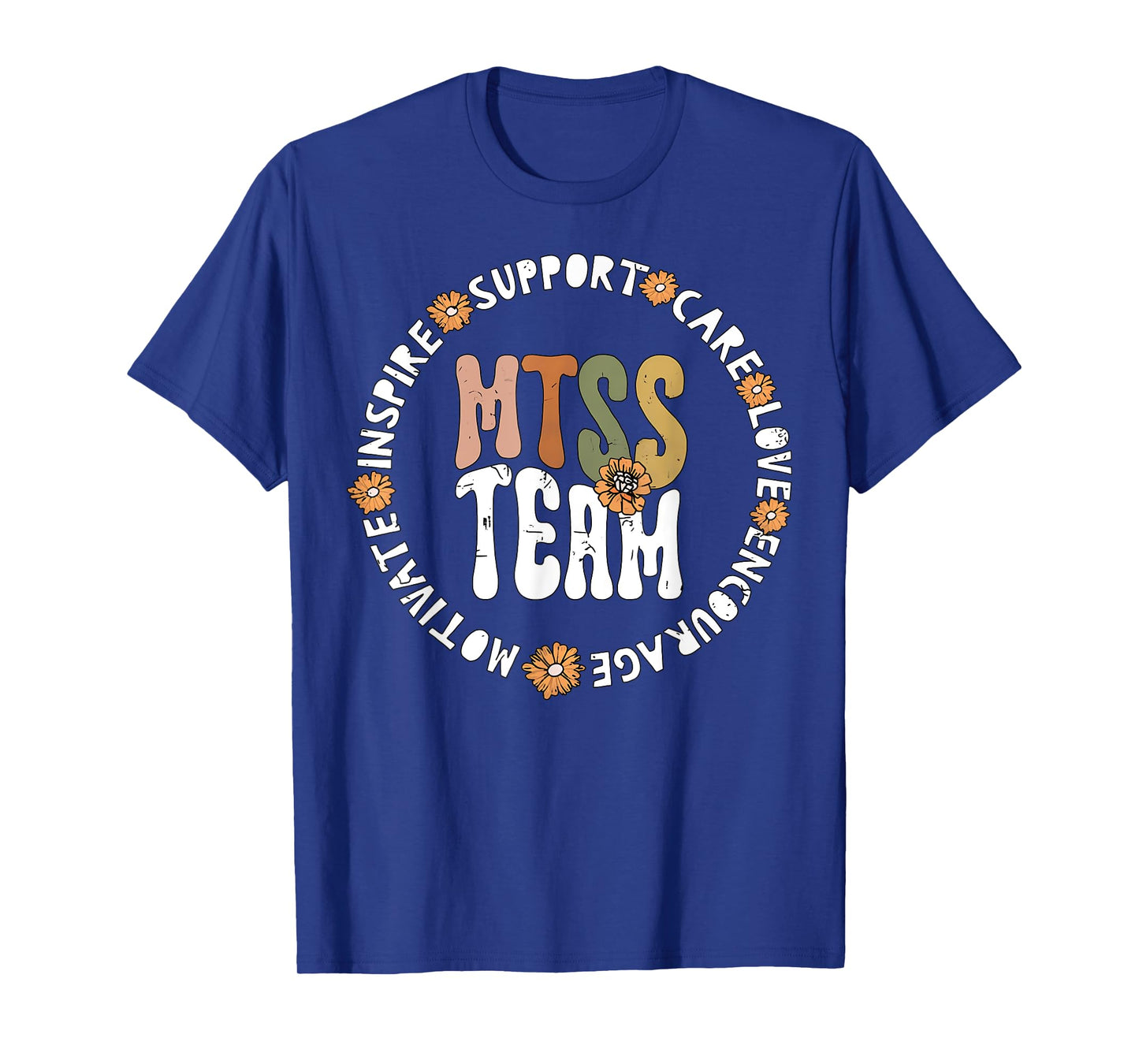 Retro MTSS Team Multi Tiered System of Support Student T-Shirt
