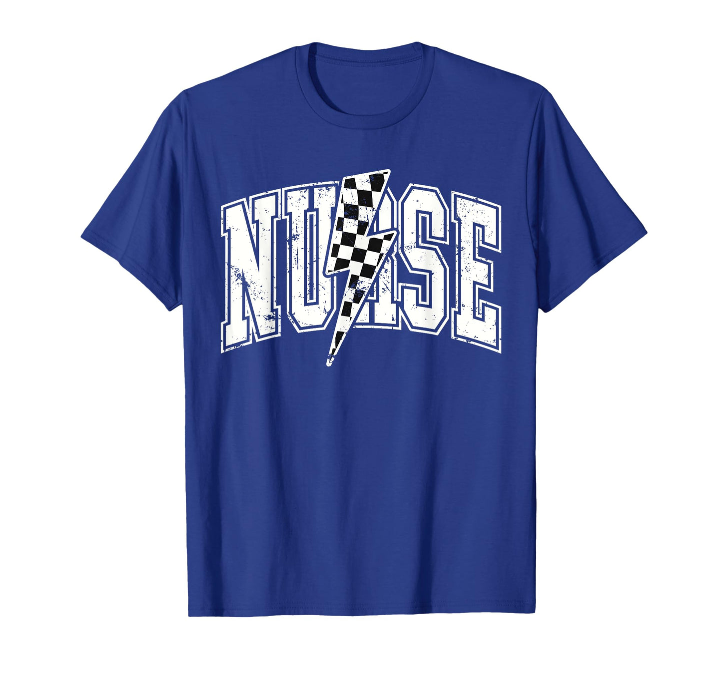 Nurse Checkered RN NICU Nurse Hosting Race Car Pit Crew T-Shirt