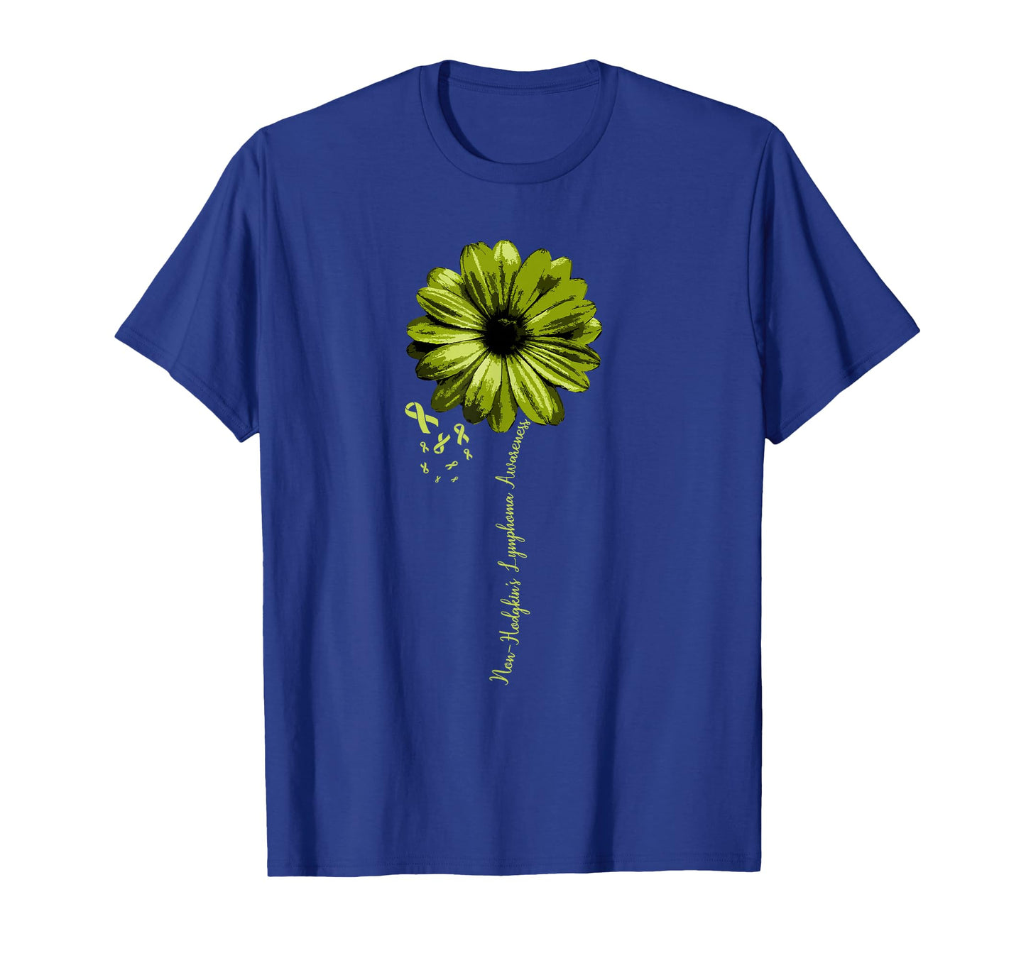 Non-Hodgkins Lymphoma Awareness T-Shirt Warrior Pretty Gift T-Shirt