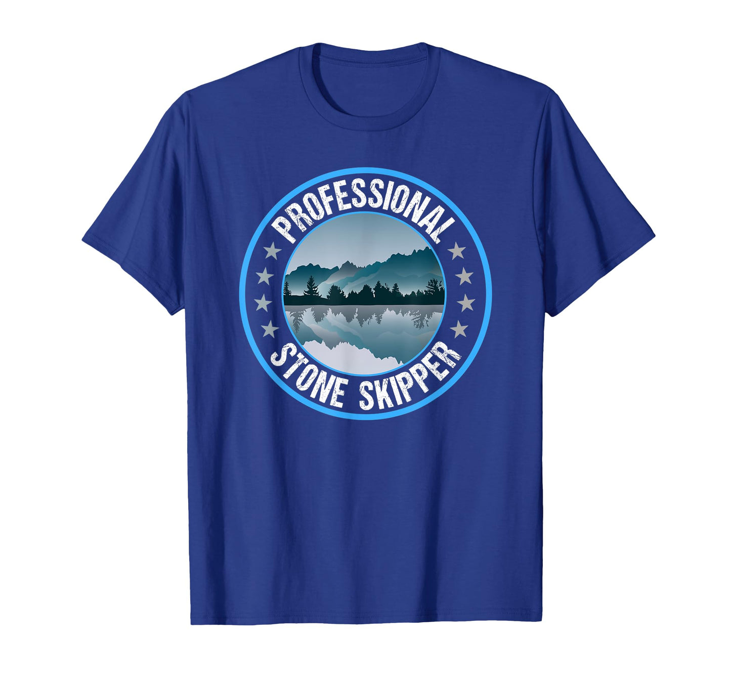 Professional Stone Skipper Stone Skipping T-Shirt