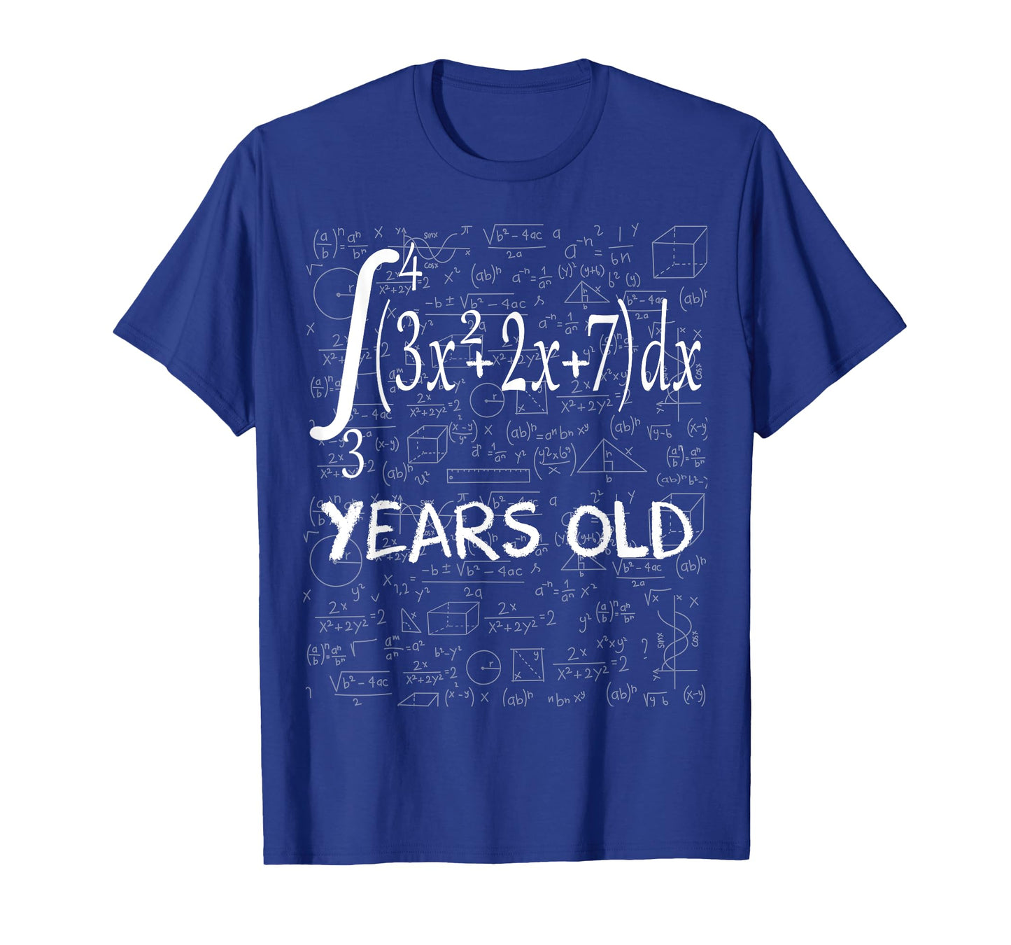 Funny math geek 51 years old 51st birthday integral calculus T-Shirt