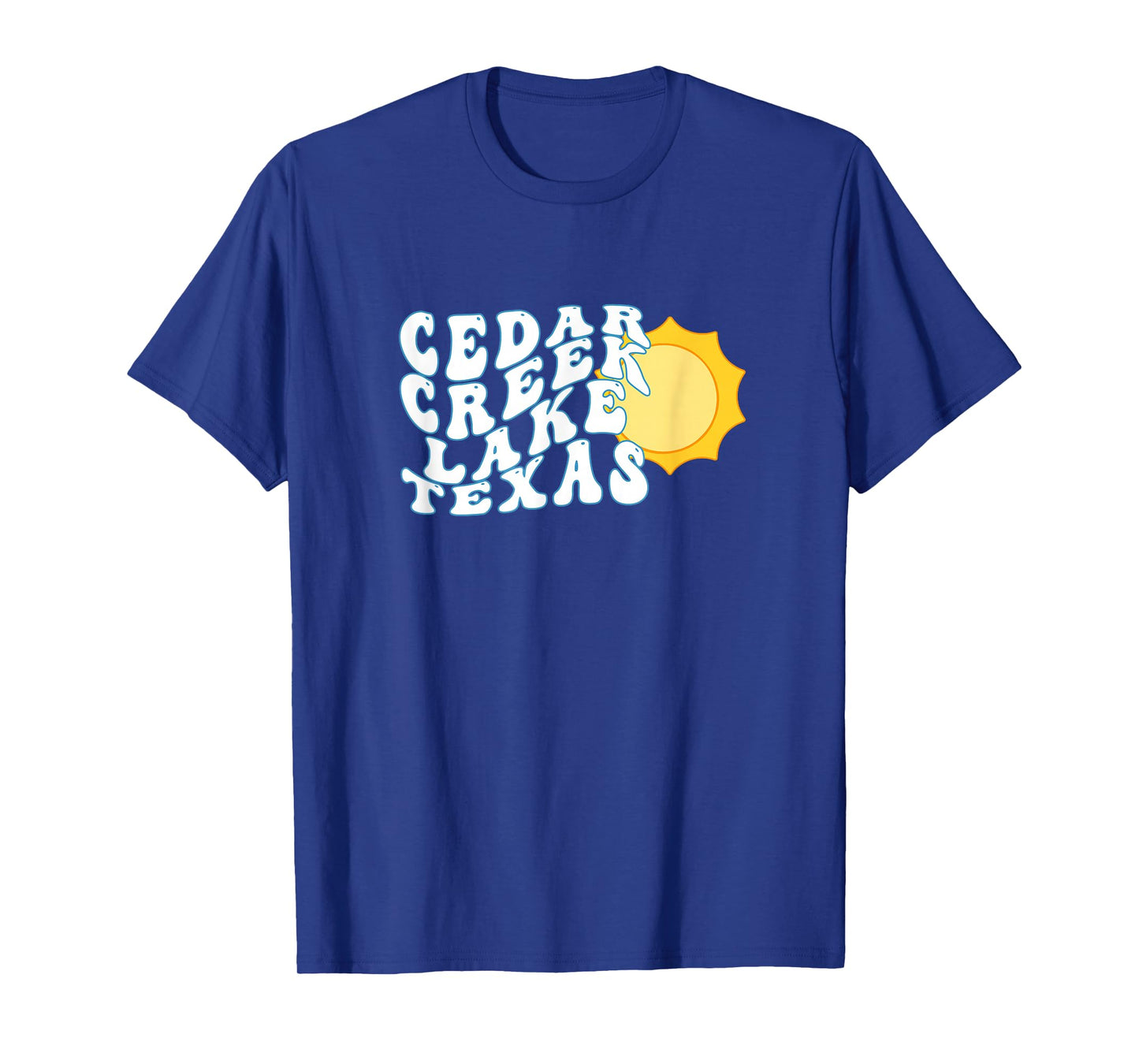 Cedar Creek Lake Texas TX Sunrise Vacation Souvenir T-Shirt