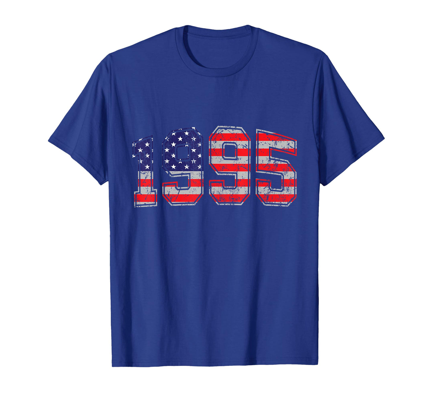 Vintage 1995 29 Years Old American Flag 4th Of July Retro T-Shirt