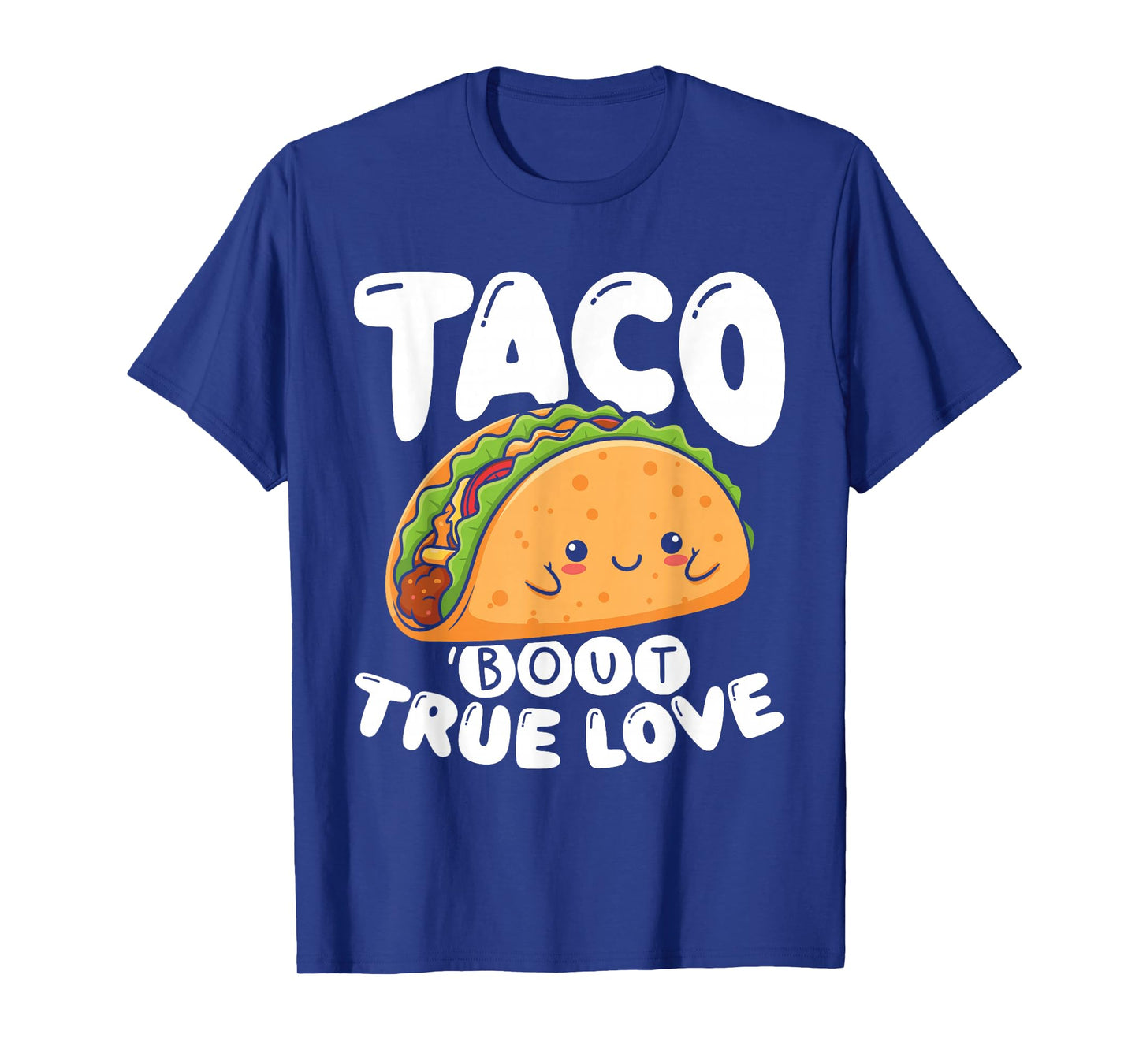Cute Taco and Lettuce/Meat Kawaii Couple Funny Food Love T-Shirt