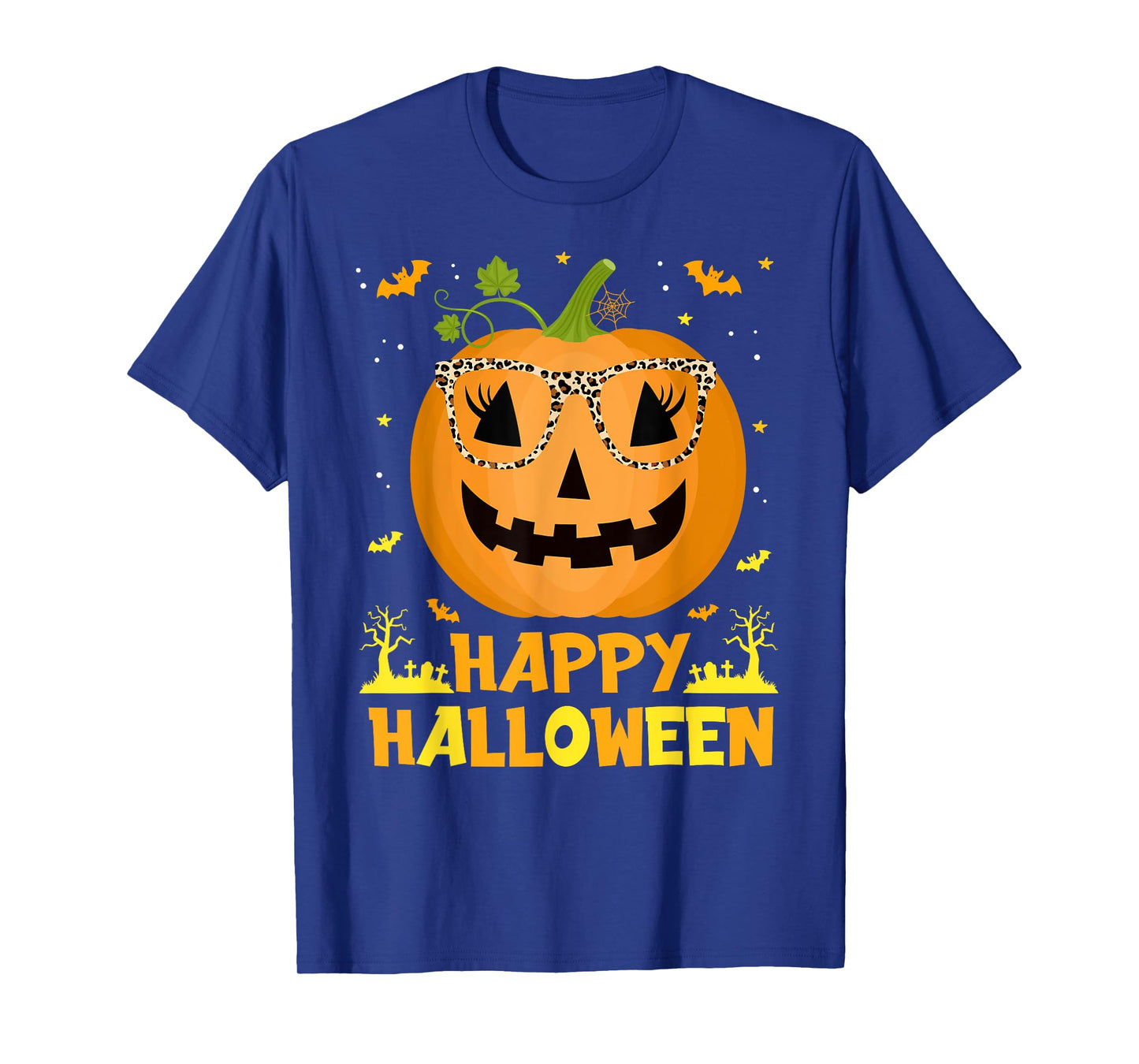 Trick or Treating Halloween Funny Spooky Pumpkin Halloween T-Shirt