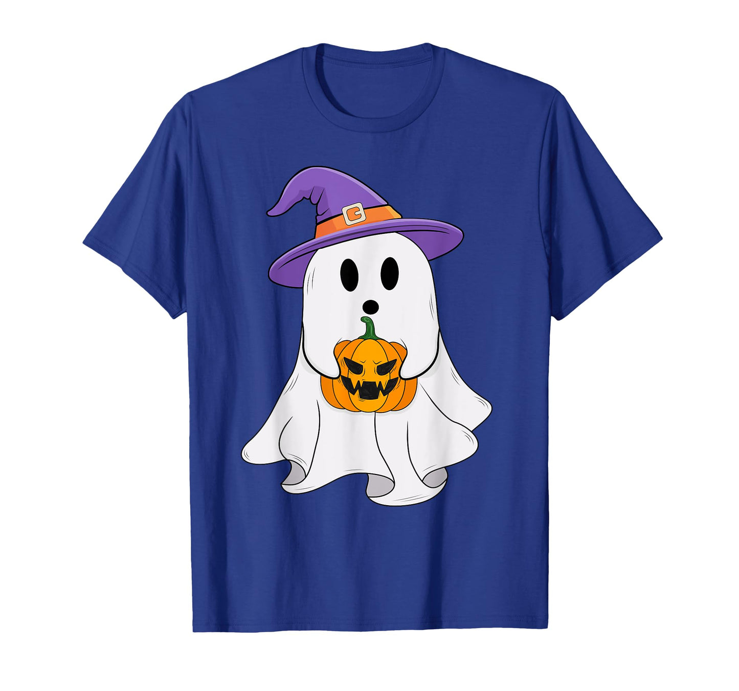 Boo Ghost Pumpkin Halloween Costume Funny Spooky Ghost T-Shirt