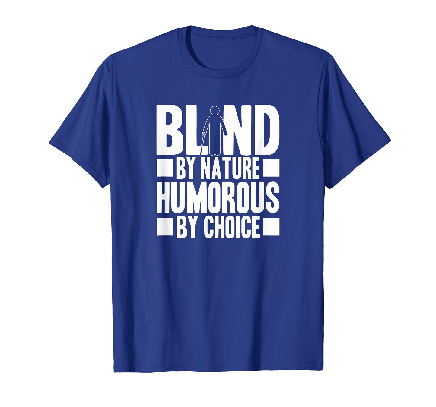 Funny Blind Braille Visually Impaired Blindness T-Shirt
