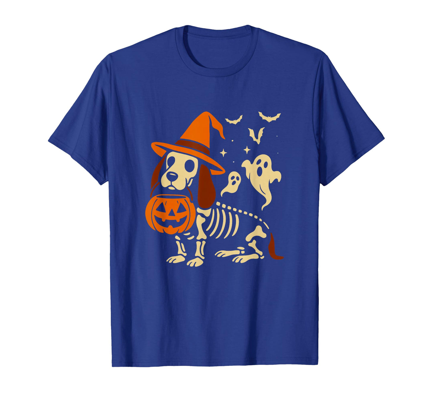 Funny Skeleton Beagle Halloween Beagle Dog Mom Beagle Lover T-Shirt