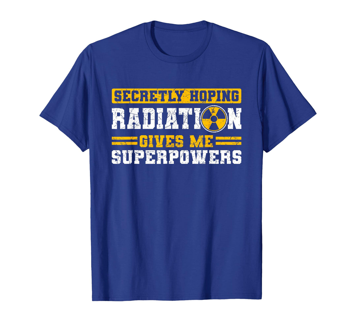Hope Radiation Therapy Gives Me Superpowers Cancer Awareness T-Shirt
