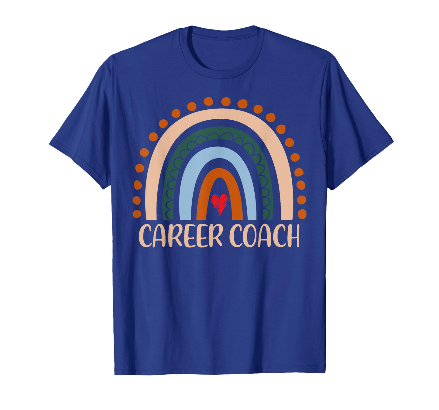 Career Coach Rainbow Appreciation Day Hello Back To School T-Shirt