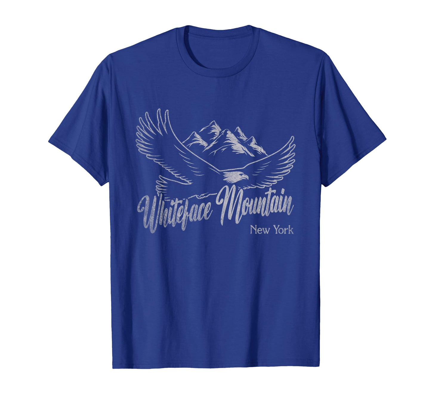Vintage Whiteface Mountain New York Mountains Eagle T-Shirt