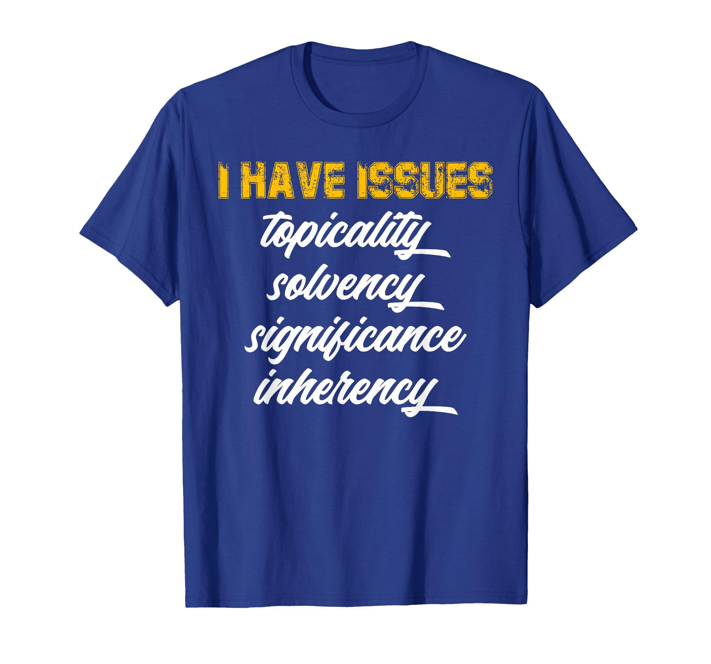 Debate Competition School Speech and Debate Team Debater T-Shirt