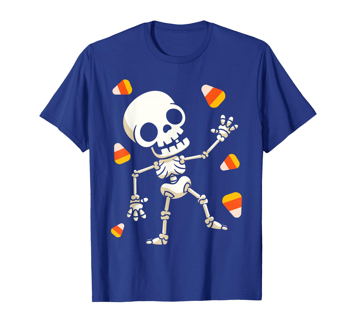 Spooky Skeleton Funny Halloween Costume for Collect Candy T-Shirt