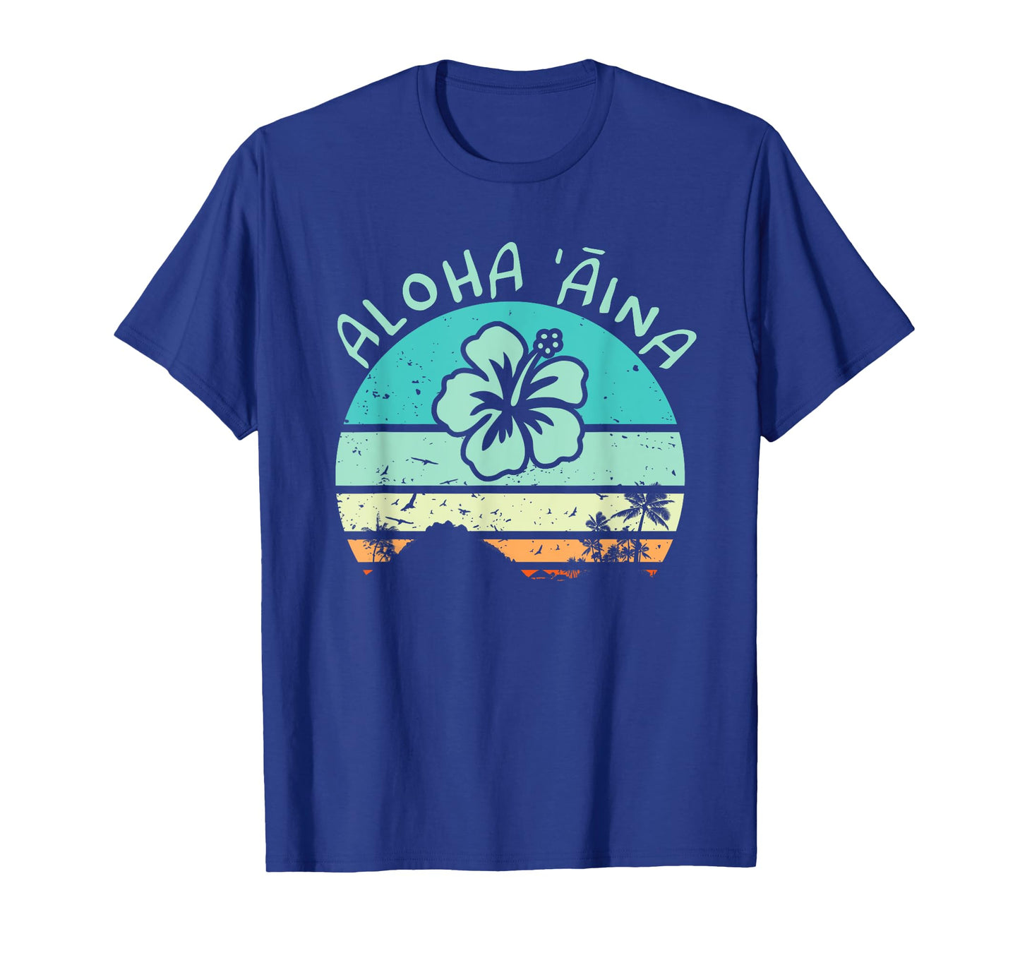 Aloha Aina Love of The Land T Shirt for Hawaii Hippies T-Shirt