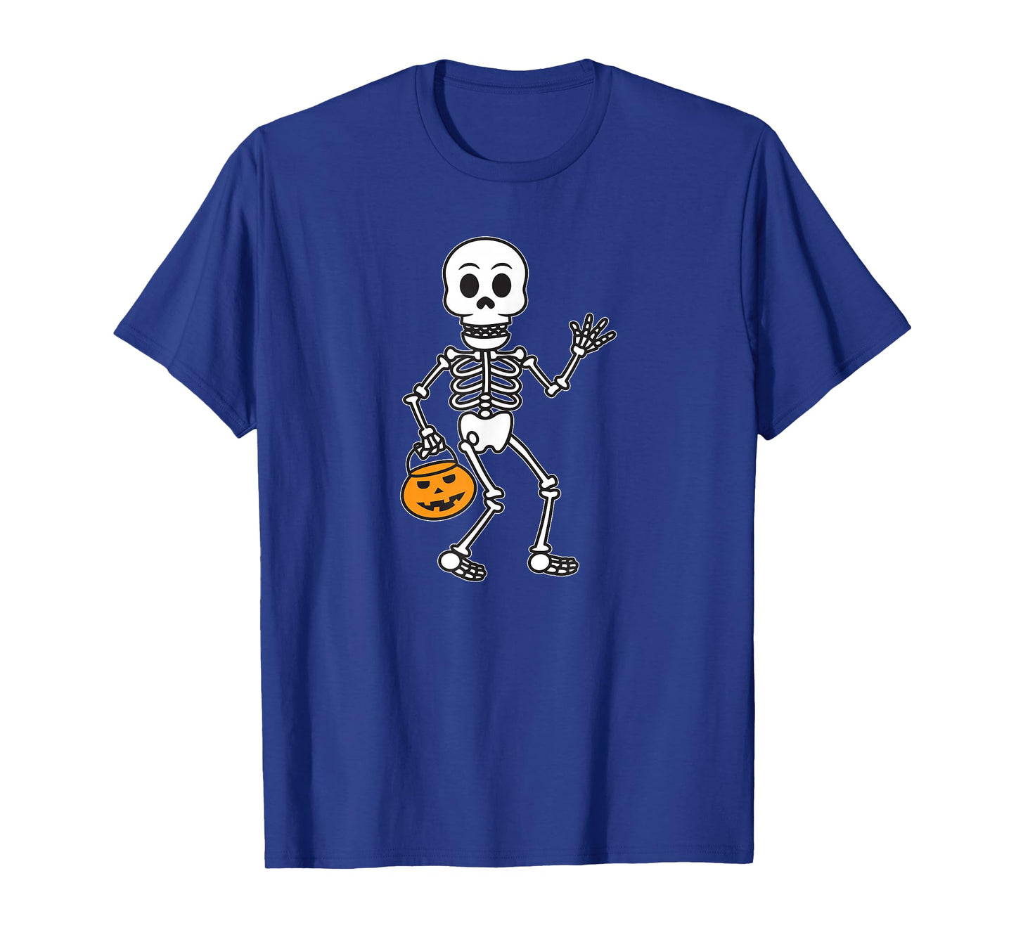 Halloween Skeleton Trick Or Treat T-Shirt