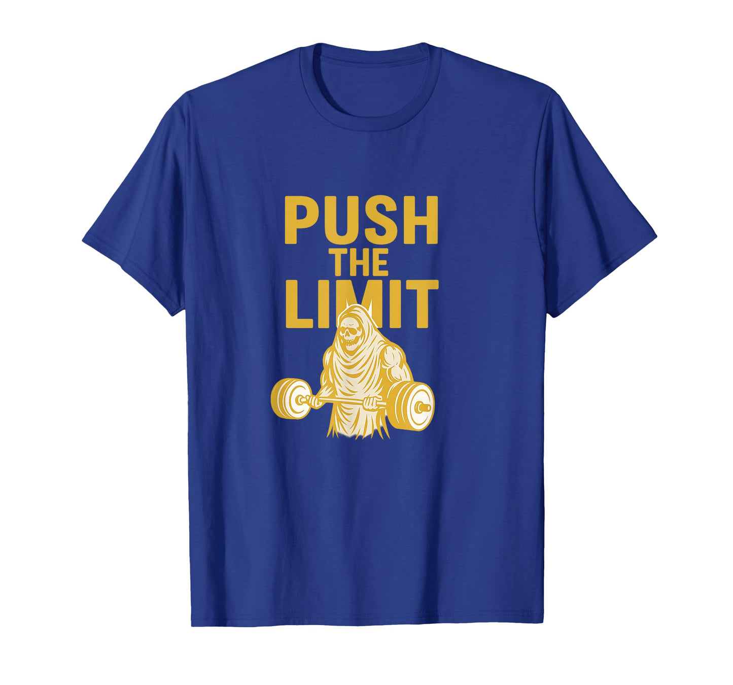 Push The Limit - Skeleton Powerlift T-Shirt