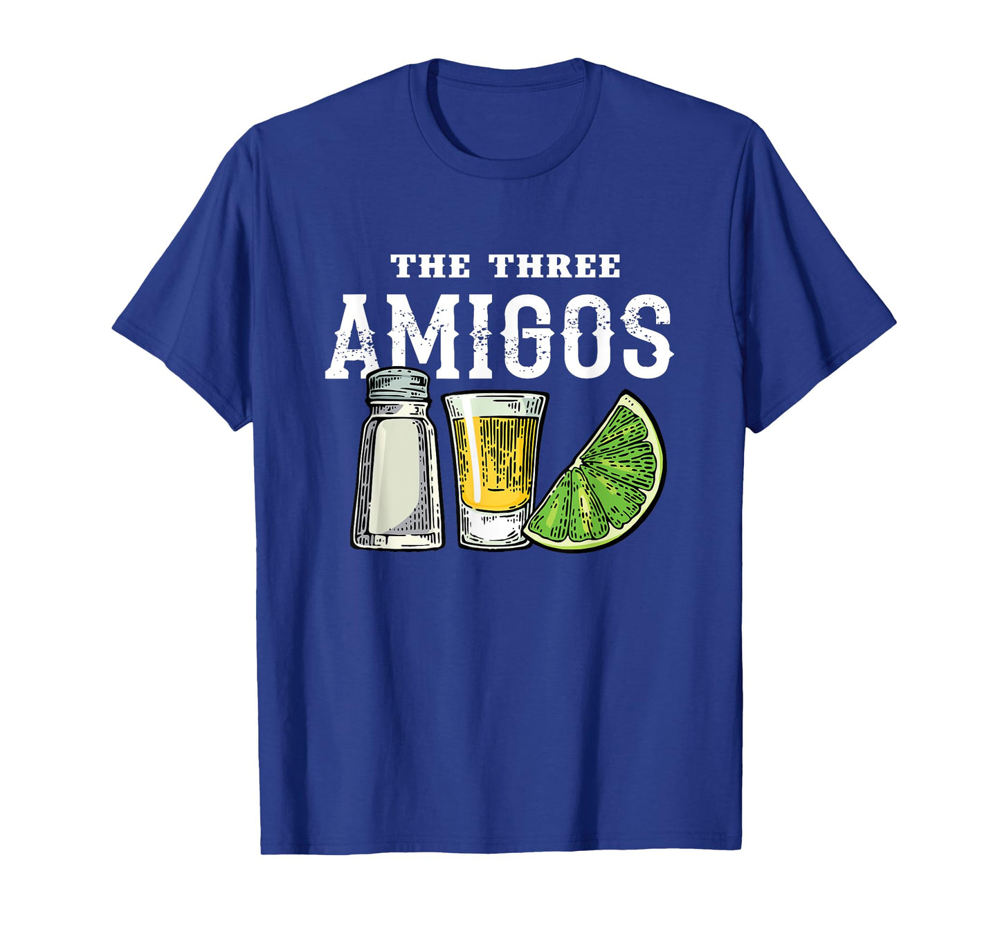 The 3 Three Amigos T-shirt Tequila Shot Glass Cinco De Mayo T-Shirt