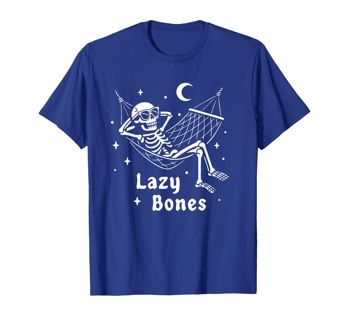 Skeleton Lazy Bones Halloween T-Shirt