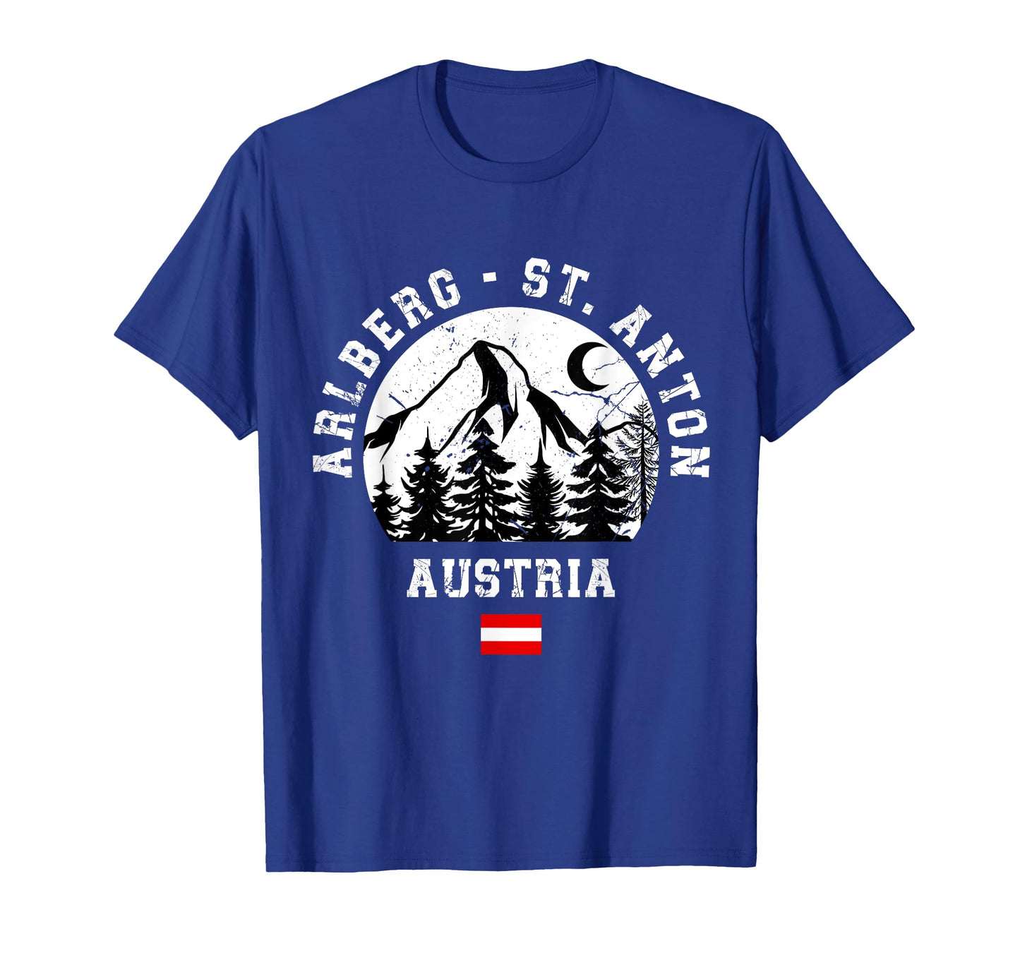 Arlberg St. Anton Austria Alps Ski Resort Alpine Austrian T-Shirt