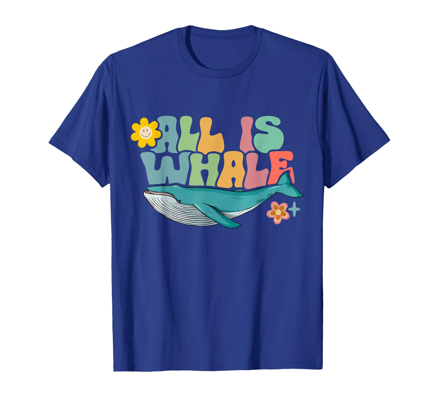 All Is Whale Ocean Cute Animal Whale Lover Women Summer T-Shirt