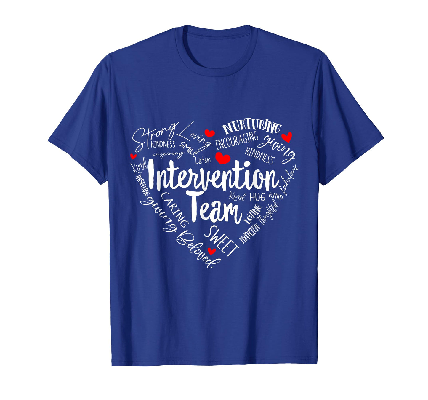 Intervention Teacher Specialist Squad Para Intervention Team T-Shirt