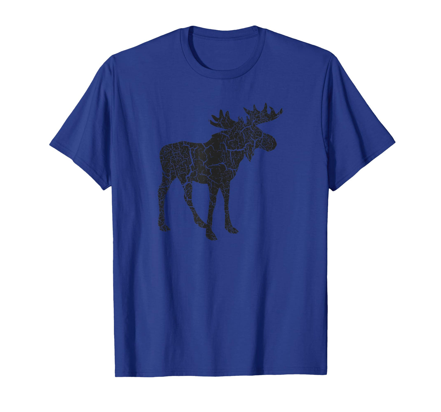 Moose Distressed Print - Vintage Moose T-Shirt