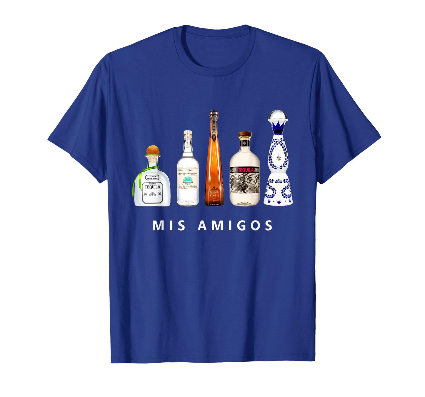 Mis Amigos Tequila Funny Cinco De Mayo Mexican Party T-Shirt