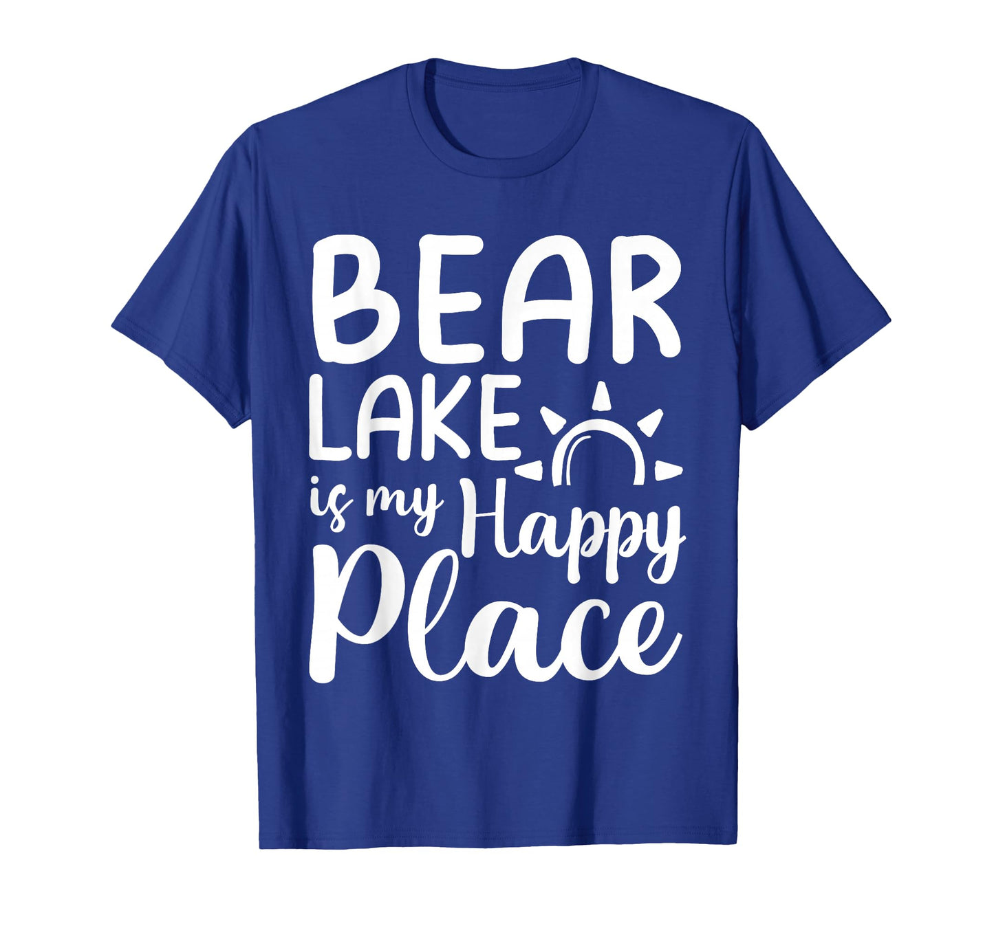 Bear Lake Is My Happy Place - Camping Nature Outdoor Lake T-Shirt