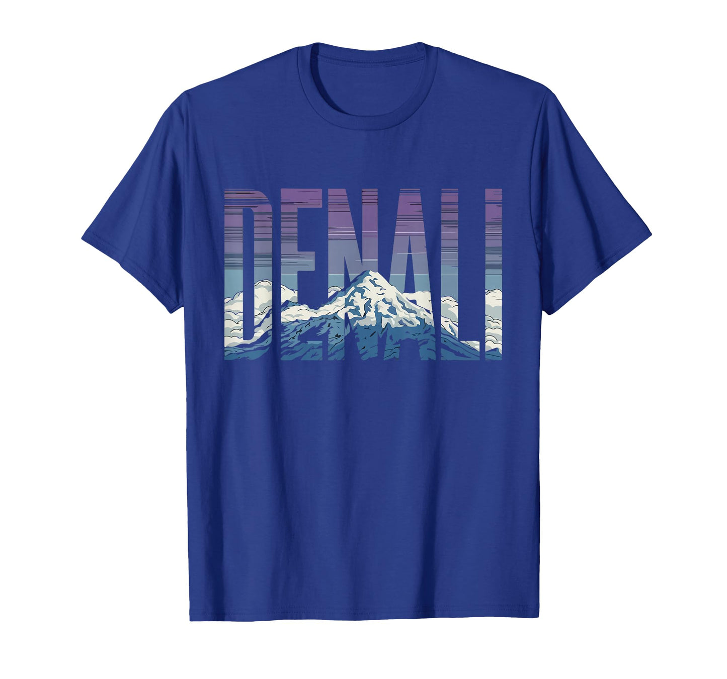Retro Vintage Denali Alaska Climbed Mount Denali Summit T-Shirt