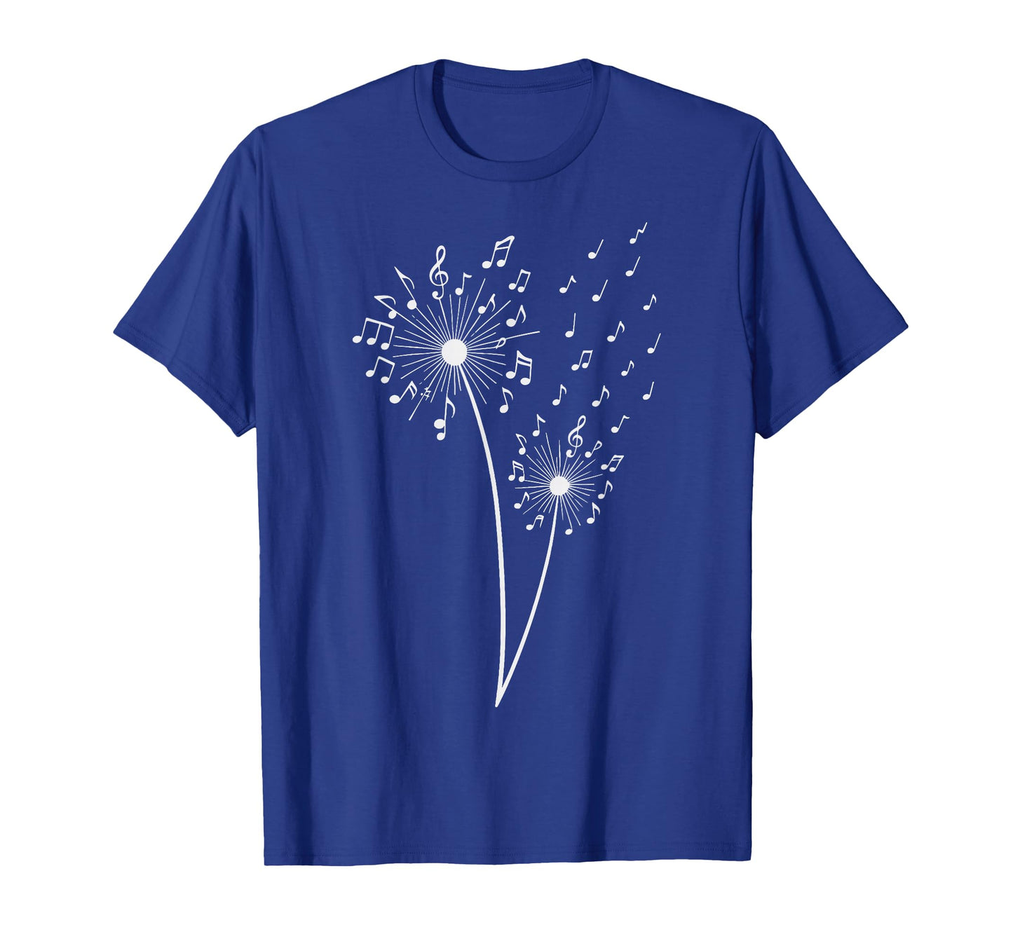 Music Flowers Dandelion Musician T-Shirt
