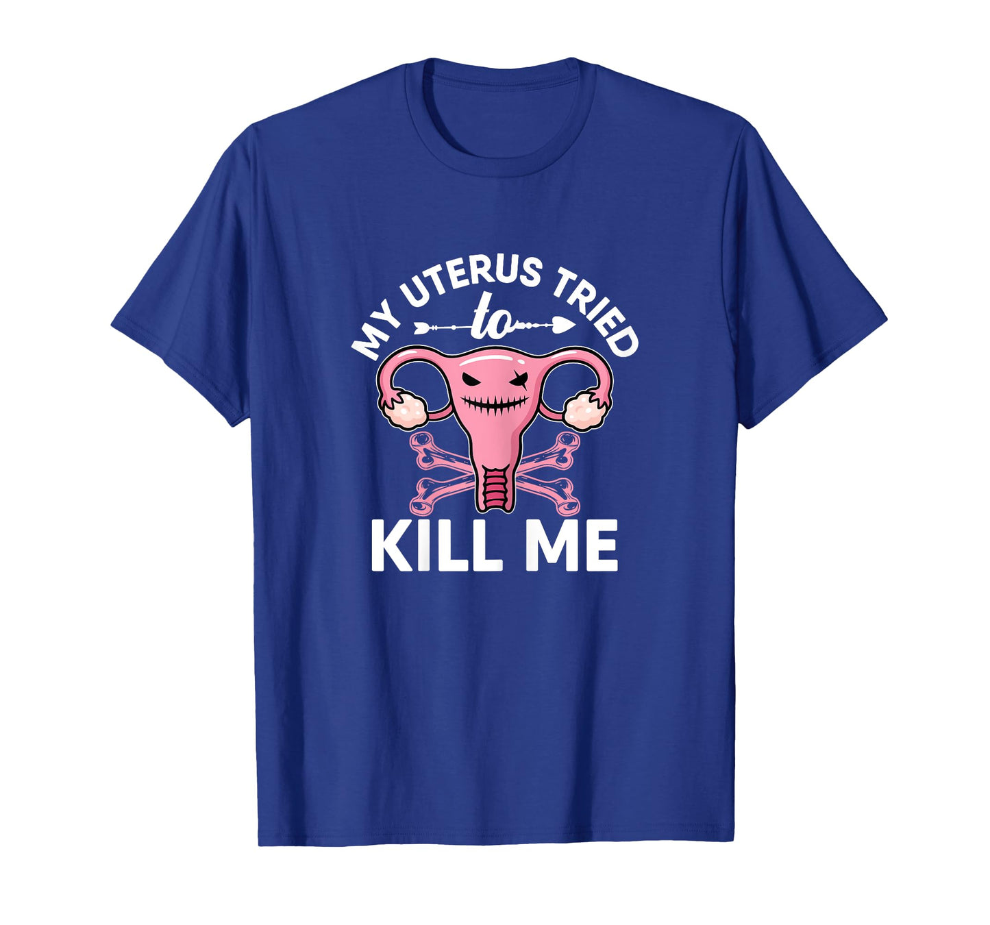 Uterus Hysterectomy Surgery Recovery Tee Co Women's Black X-Small Modern Novelty T-Shirt