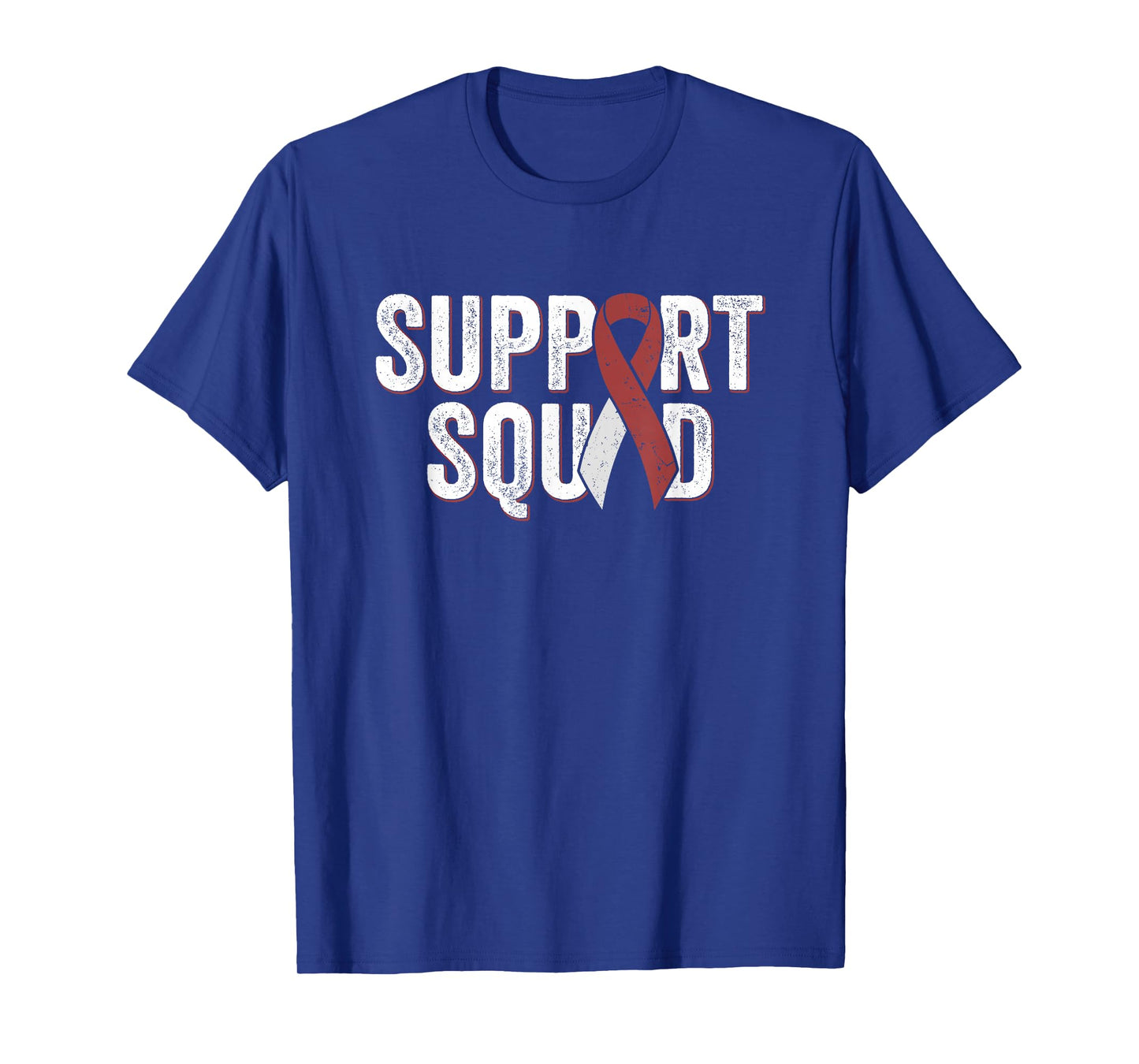 Head and Neck, Throat, Oral Cancer Support Squad T-Shirt