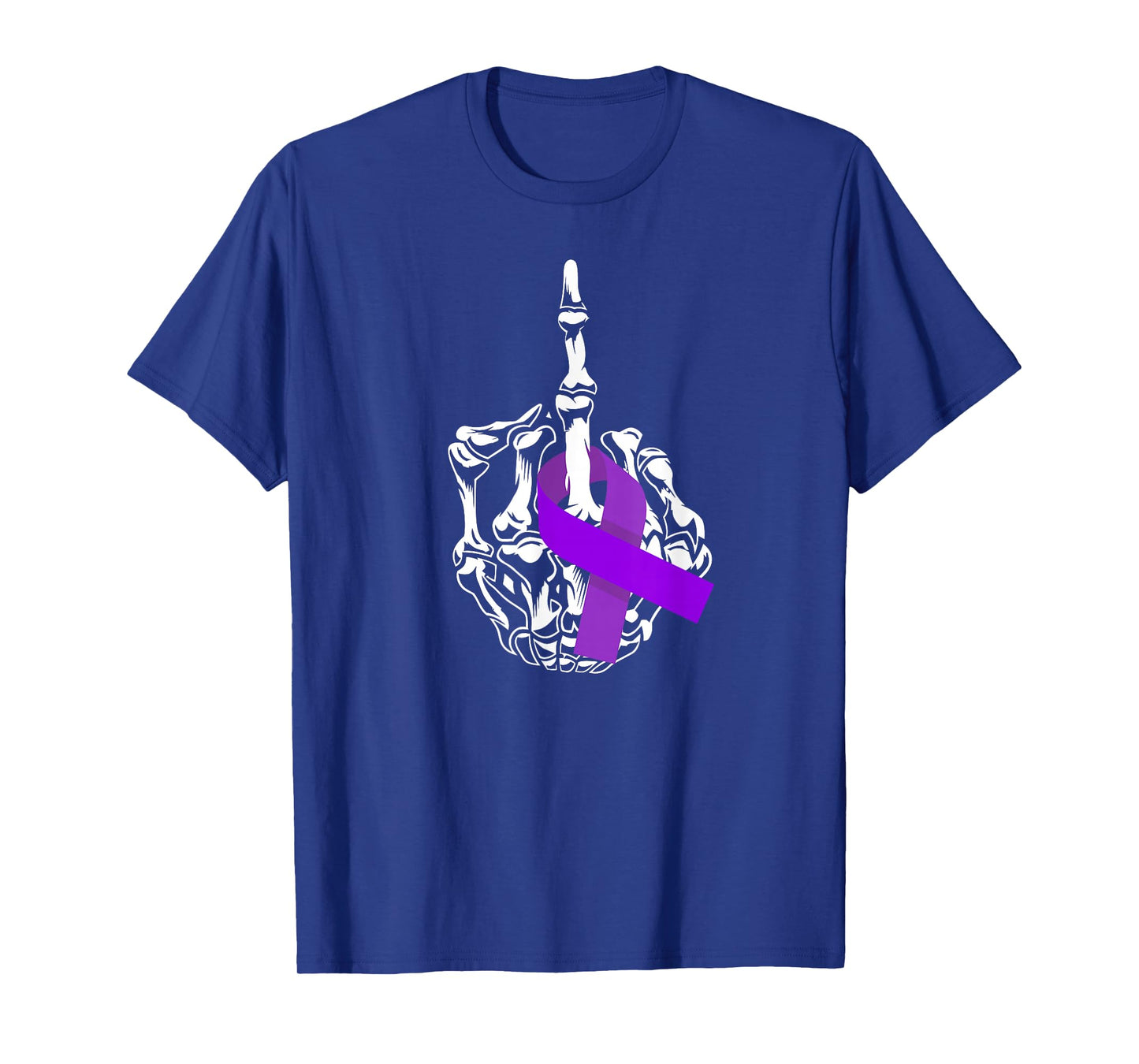 Fuck Pancreatic Cancer Middle Finger Pancreatic Cancer T-Shirt