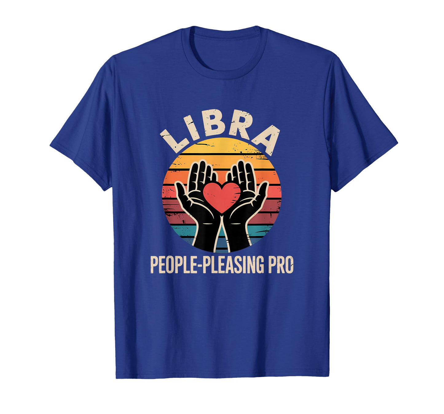 Vintage Libra Horoscope Design - People-Pleasing Pro T-Shirt