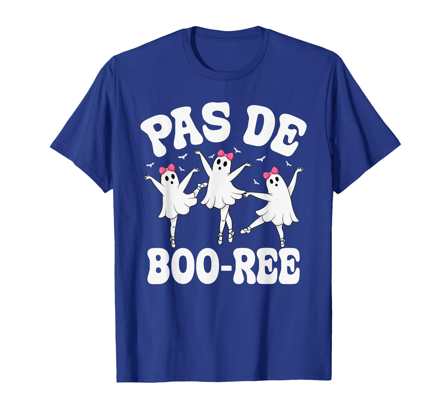 Pas De Boo-Ree Ballet Dancer Boo Ghost Dancing Halloween T-Shirt