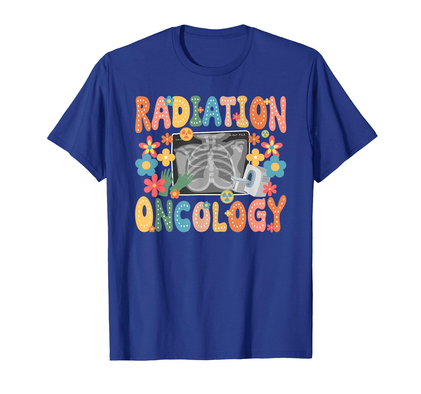 Radiation Oncology Groovy Rad Onc Radiation Oncologist T-Shirt