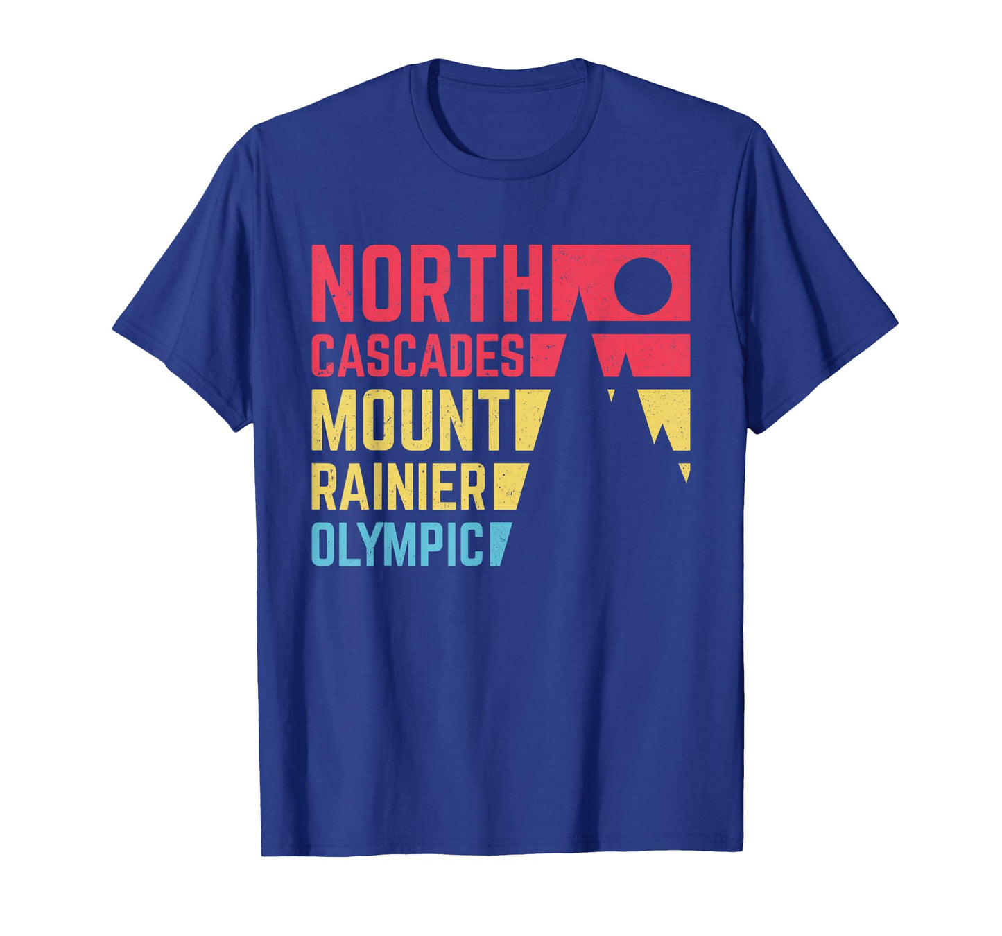 Vintage North Cascades Mount Rainier Olympic National Park T-Shirt
