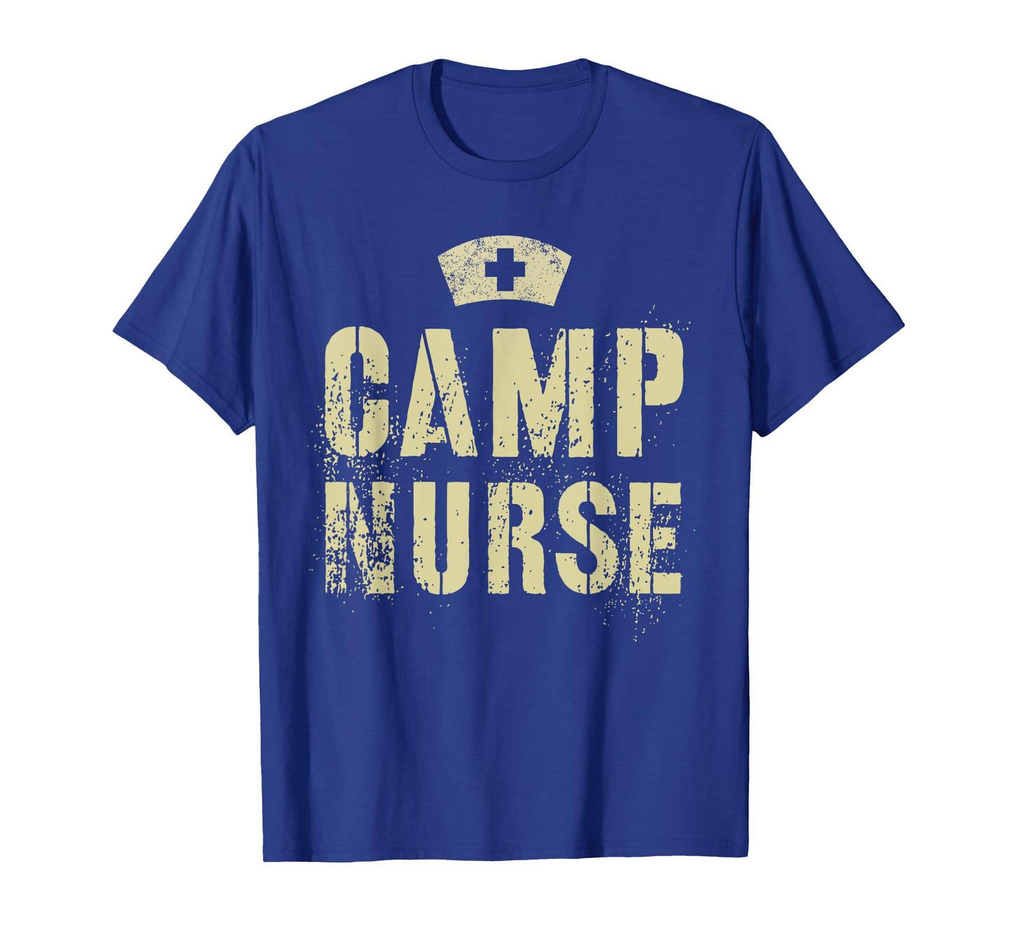 Vintage CAMP NURSE Nursing School RN NP Girls Camping Trip T-Shirt