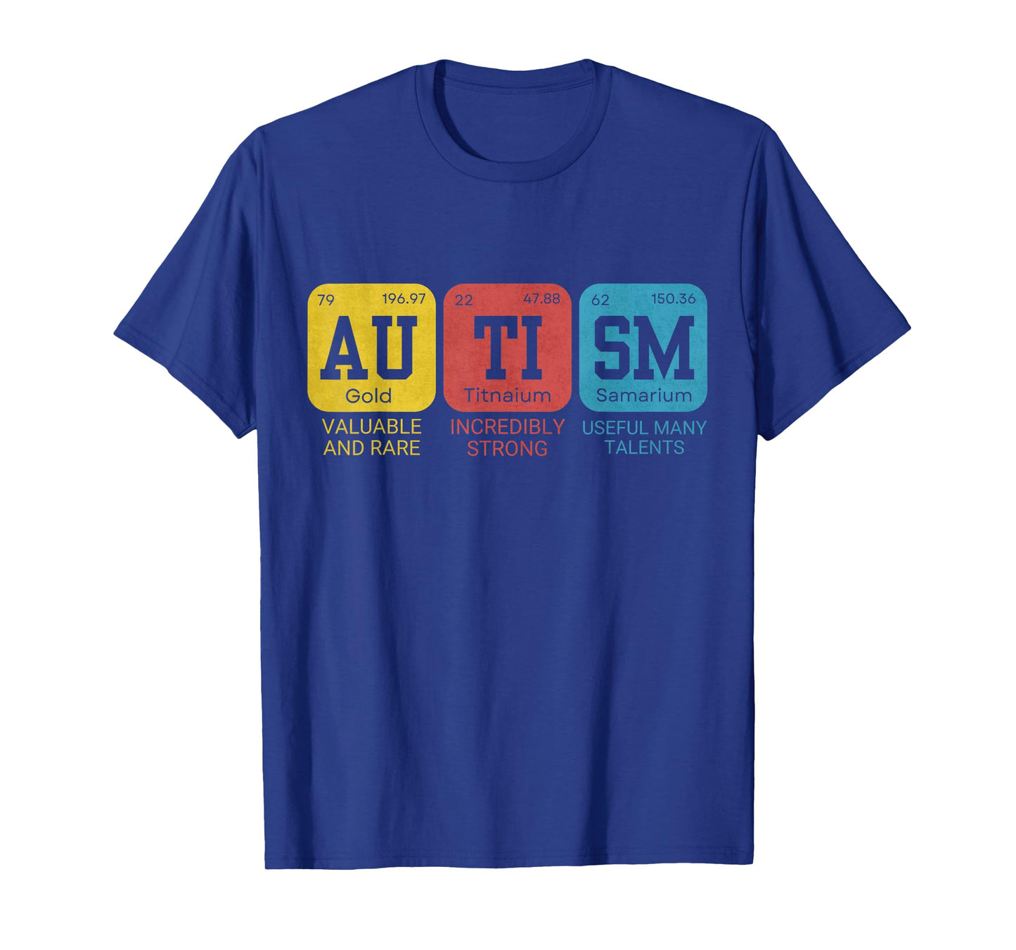 Autism Elements Periodic Table Awareness ASD T-Shirt